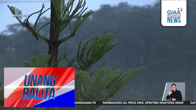 Baguio CDRRMO – 13 rockslides, 4 na pagbaha, 13 bumagsak na puno, naitala sa gitna ng pananalasa ng Super Typhoon Nando | Unang Balita