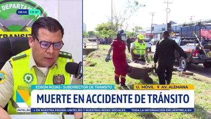 Identifican a la mujer que falleció tras chocar con un puente peatonal, informe señala que tenía 1,5 de grado alcohólico