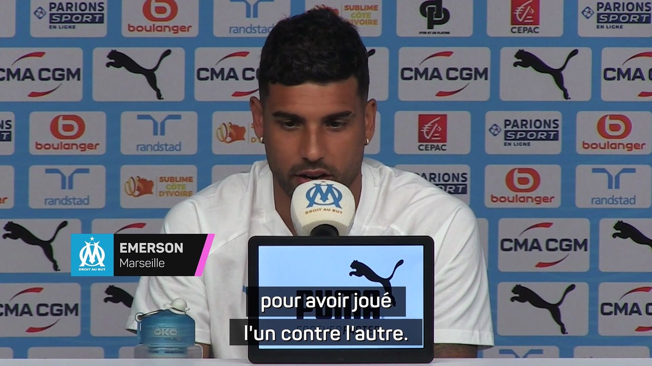 Emerson sur son choix : "Avec De Zerbi, nous n'avons pas discuté longtemps"