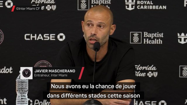 Mascherano : Nous sommes habitués à voir des stades pleins à craquer pour voir jouer Messi