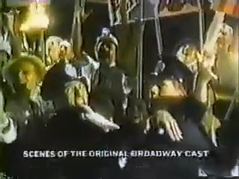 Anuncio de televisión original de Broadway de Evita