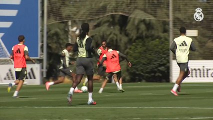 El Real Madrid ya prepara el derbi frente al Atlético de Madrid
