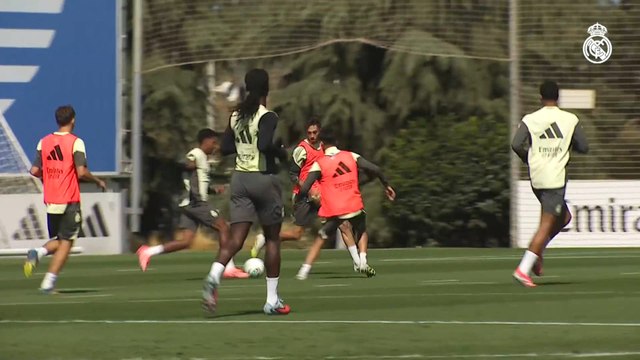 El Real Madrid ya prepara el derbi frente al Atlético de Madrid