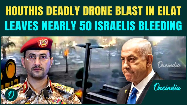 Houthis’ DEADLY Eilat Attack Injures Nearly 50; SHOCKING Explosive-Laden Rocket Blast STUNS IDF