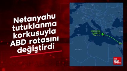 Netanyahu tutuklanma korkusuyla ABD rotasını değiştirdi