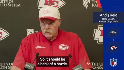 Chiefs prepared for a battle of 'hunger' with wounded Ravens