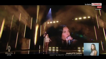 Charlotte Cardin chante au Ballon d'Or 2025