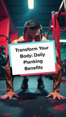 Daily Planking Benefits 🤸‍♂️ #dailymotion 🏋️ @official7usi 🦾