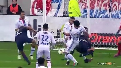 Lyon 1-2 PSG - Goals and Highlights (28/11/2016)
