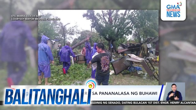 46 na bahay, nasira sa pananalasa ng buhawi | Balitanghali