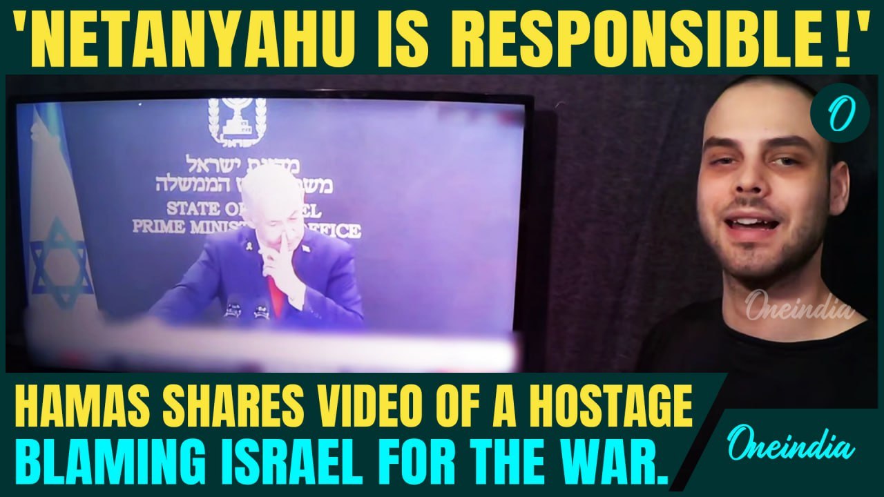 VIDEO: Hamas Releases Hostage Video of Israeli-German Hostage Alon Ohel | Blames Netanyahu for War