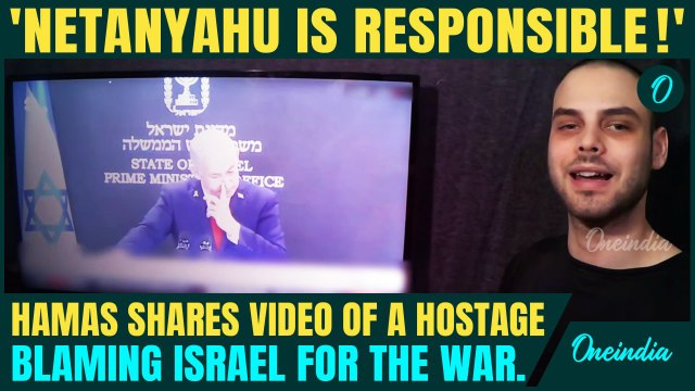 VIDEO: Hamas Releases Hostage Video of Israeli-German Hostage Alon Ohel | Blames Netanyahu for War