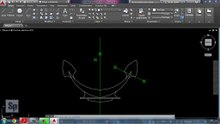 Autocad - 2/2 Ejercicio paso a paso dibujando Ancla 2D. Práctica 2D Autocad. Tutorial en español HD