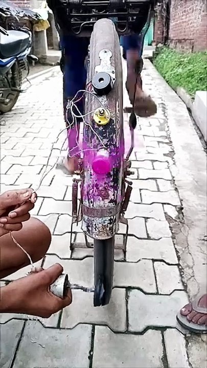 Power of dc motor