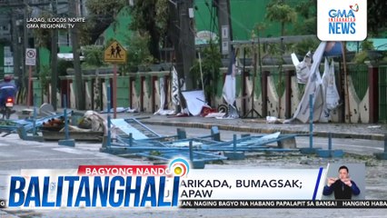 Ilang puno at barikada, bumagsak; isang creek, umapaw | Balitanghali