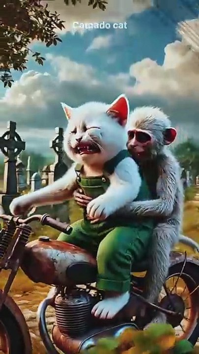How to cat and monkey the police 🚨 for videos