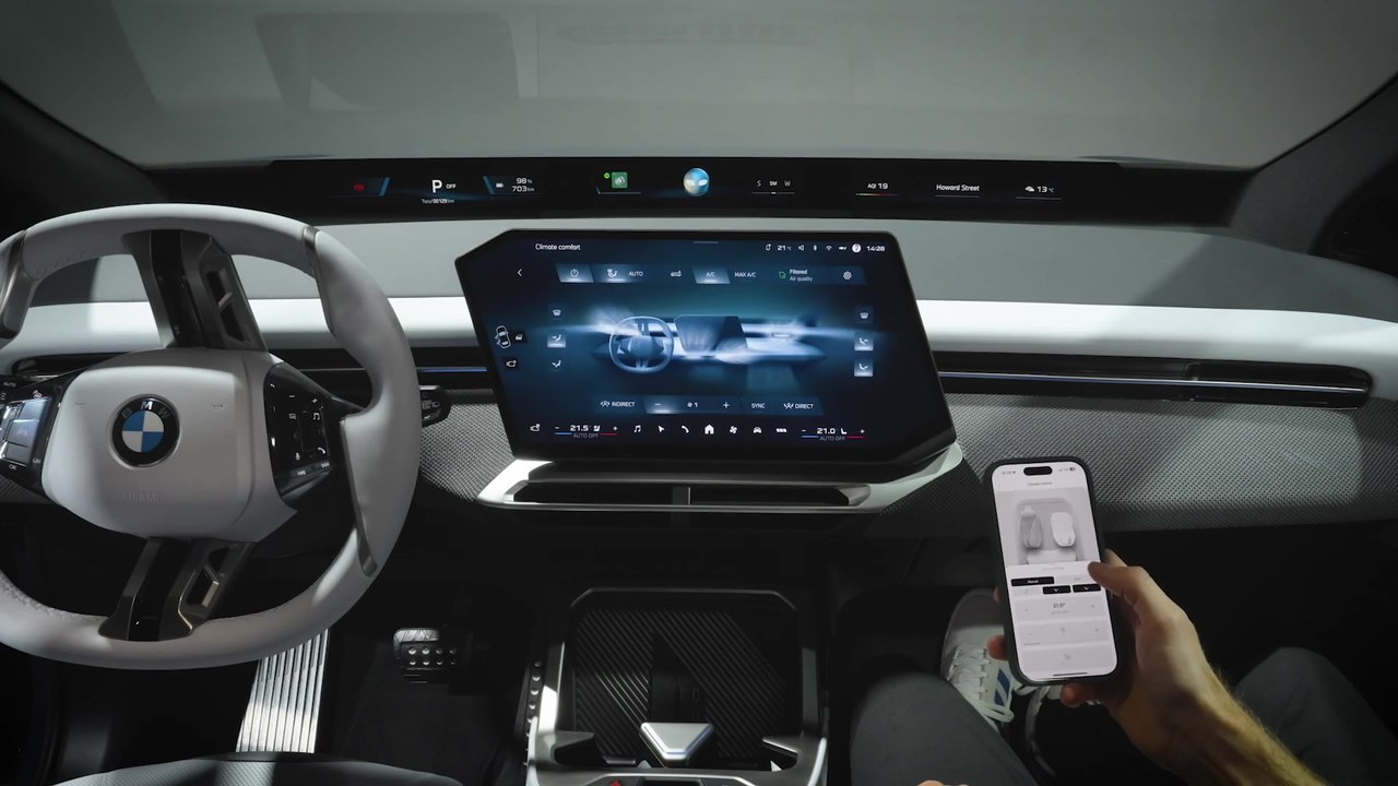 BMW iX3 - der My BMW App