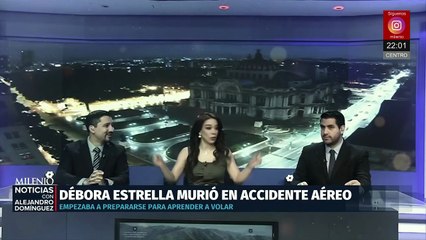 Milenio Televisión despide a Débora Estrella con emotivo homenaje