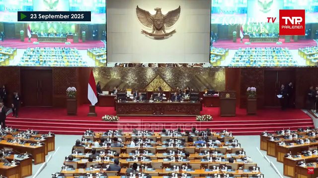 [FULL] Menkeu Purbaya Bicara APBN 2026 & Sumitronomics untuk Genjot Ekonomi di Sidang Paripurna DPR