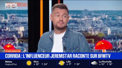"Je ne m'attendais pas à ces répercussions-là": l'influenceur Jeremstar témoigne après avoir fait irruption lors d'une corrida à Nîmes et été placé en garde à vue