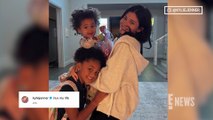 Kylie Jenner Reveals Daughter Stormi's Blonde Wig Hair Transformation _ E! News