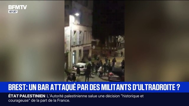 Brest: des clients d'un bar attaqués par une vingtaine d’individus cagoulés et armés de battes de baseball