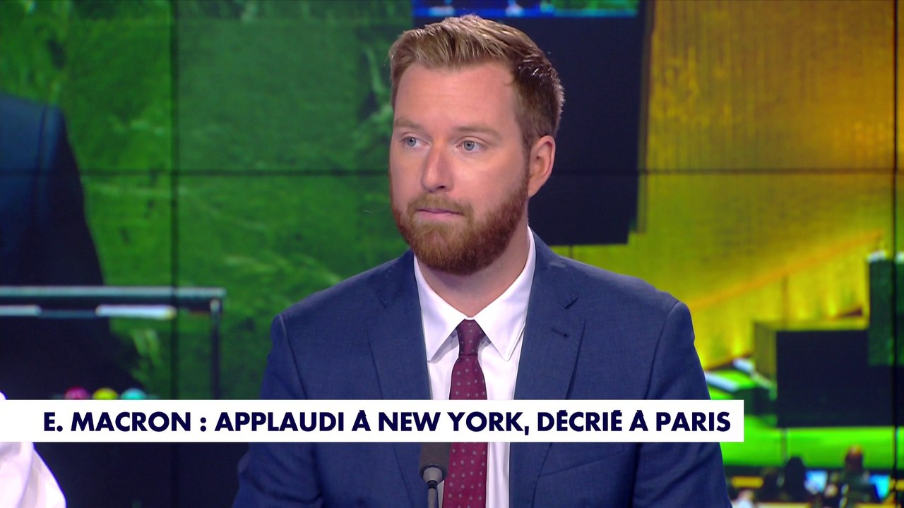 L'édito de Thomas Bonnet : «Emmanuel Macron : applaudi à New-York, décrié à Paris»