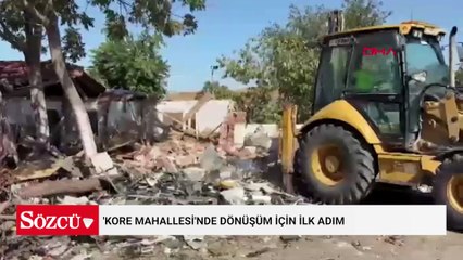 Türkiye'nin 'en tehlikeli' mahallesi olarak anılıyor! 'Kore Mahallesi'nde dönüşüm için ilk adım