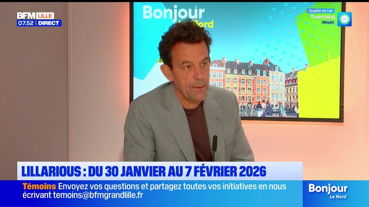 L'invité de Bonjour Lille du mardi 23 septembre 2025 - Grégoire Furrer