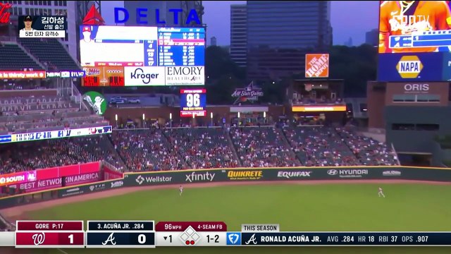 스포츠중계 빠른티비 [MLB] 워싱턴 vs 애틀랜타 하이라이트 2025.09.23 (화) 0815