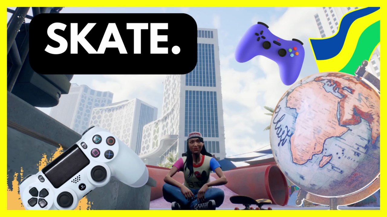 🎮✔️BEM VINDOS AO SKATE. COM OS GAMERS GOLD E LUKE