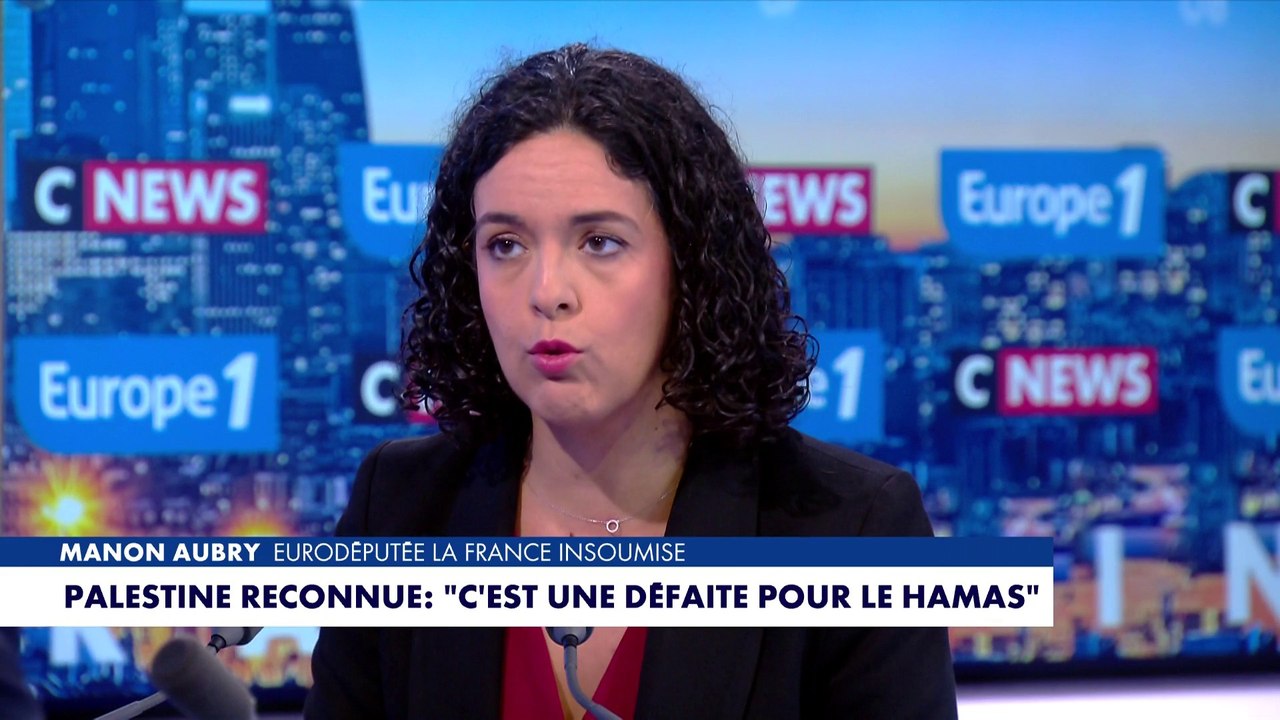 «Le gouvernement de Netanyahou a financé le Hamas», assure Manon Aubry