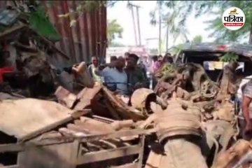 नेशनल हाईवे पर हादसा