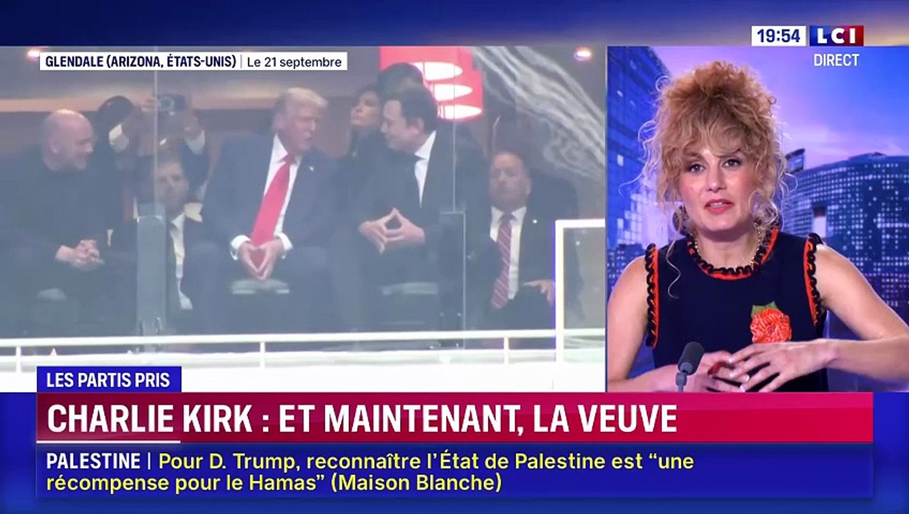 Nouveau dérapage autour de l'hommage à Charlie Kirk - La journaliste de TF1/LCI, Abnousse Shalmani, affirme en direct : "C'était une messe évangéliste d'illuminés qui ressemblait une réunion de Talibans"