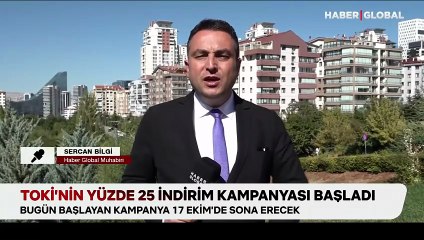 TOKİ’nin yüzde 25 indirim kampanyası başladı