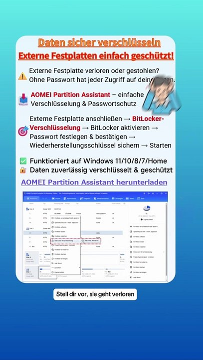 🛡️ Daten schützen: Externe Festplatten einfach verschlüsseln!