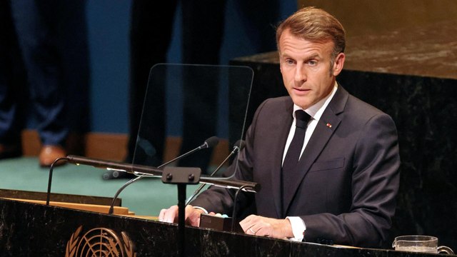 Macron verkündet Anerkennung von Staat Palästina