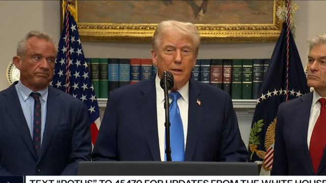 Trump sugiere dosificar las vacunas a los niños en varias etapas para reducir el autismo