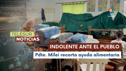 Gobierno de Milei recorta la ayuda alimentaria pese a admitir que mintió en auditorías