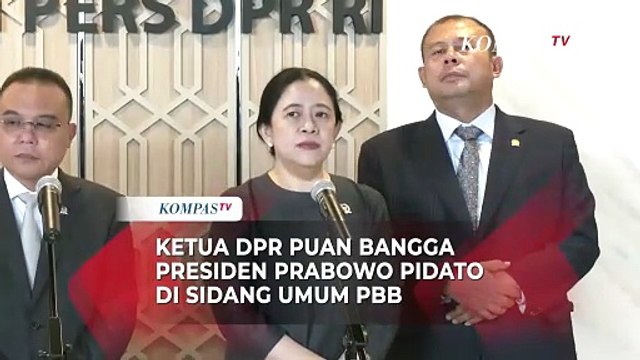 Ketua DPR Puan Bangga Presiden Prabowo Pidato di Sidang Umum PBB