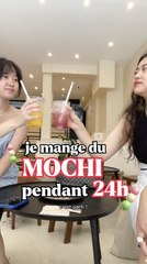 JE MANGE DU MOCHI PENDANT 24H 🍡