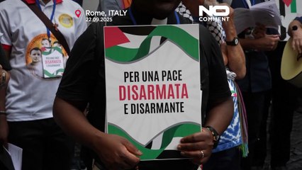 A Roma, preti marciano verso il parlamento in solidarietà con i palestinesi