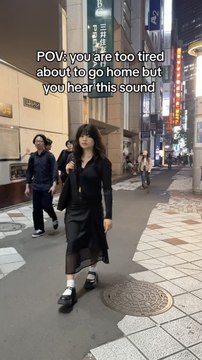 POV: t’es fatiguée, sur le point de rentrer chez toi mais t’entends cette mélodie 🎶🥹