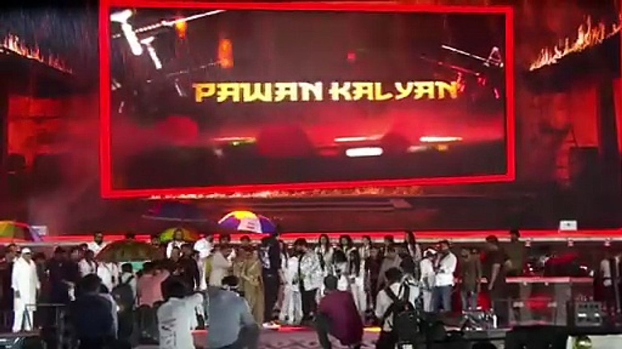 Actress Priyanka Arul Mohan Speech at They Call Him OG Concert Live - Pawan Kalyan ｜ Emraan Hashmi