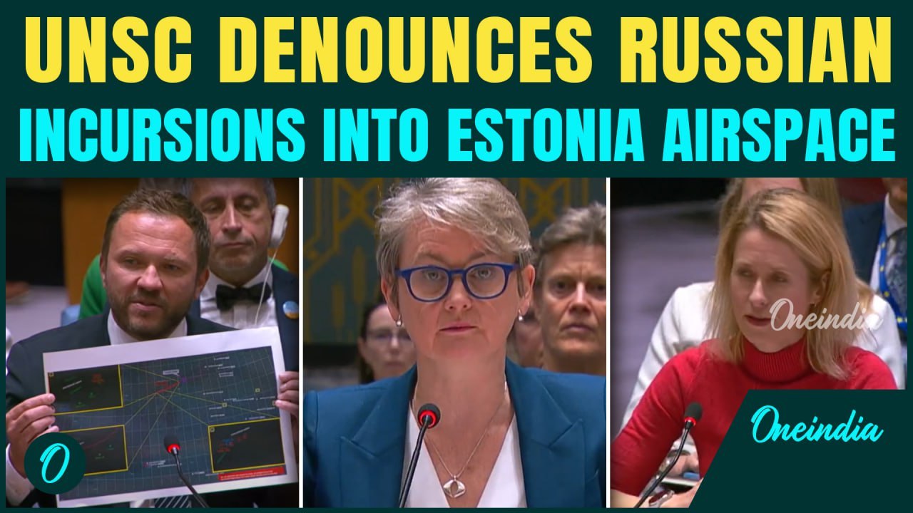 NATO Vs Russia | UNSC Slams Russian Violation of Estonian Airspace | US Vows to defend NATO Nations