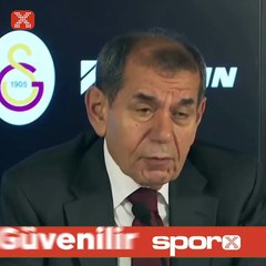 Dursun Özbek'ten teknik ekibe takviye sorusuna cevap