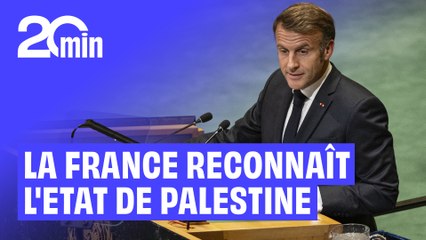 Emmanuel Macron annonce que la France reconnaît officiellement l'Etat de Palestine