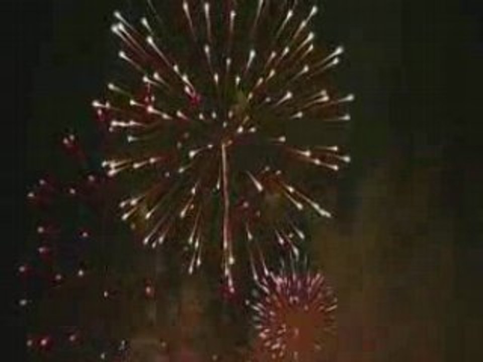 Feux D'artifice Fête du muguet Rambouillet 2008