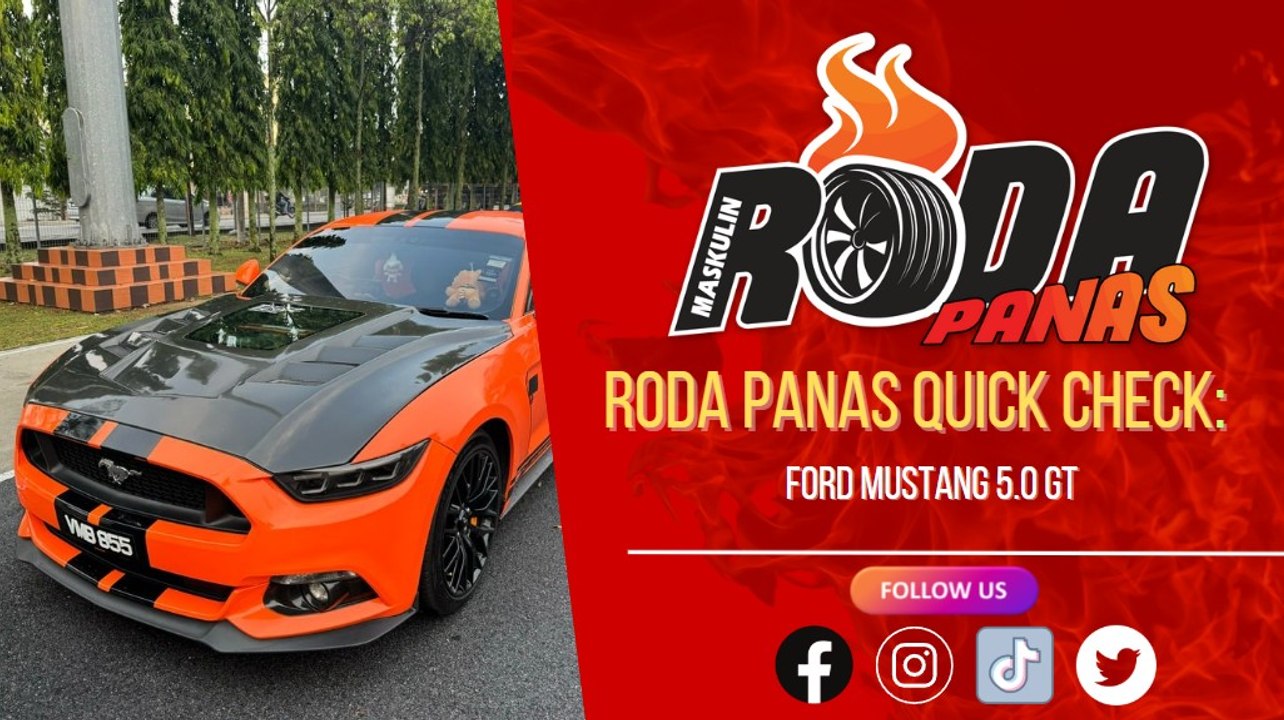 RODA PANAS QUICK CHECK : FORD MUSTANG 5.0 GT