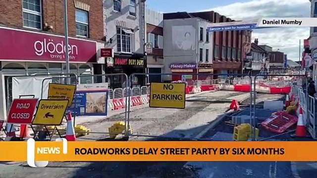 Street party delayed due to roadworks